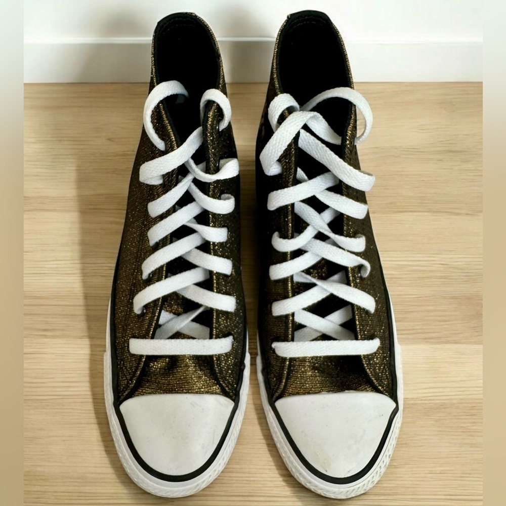 Converse Chuck Taylor All Star Sparkle, Big Kids Size 3.5 - Picture 5 of 9